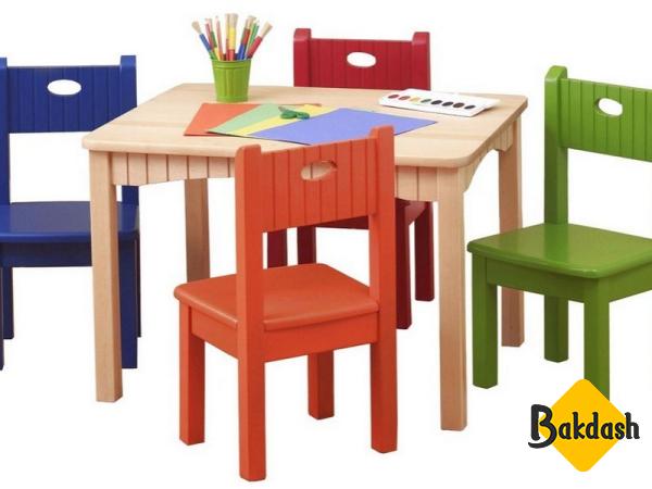 Purchase and today price of table and chairs for kids