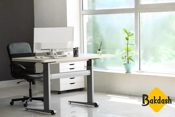 Small office table adjustable height + best buy price